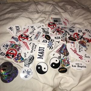 260 brandy melville stickers